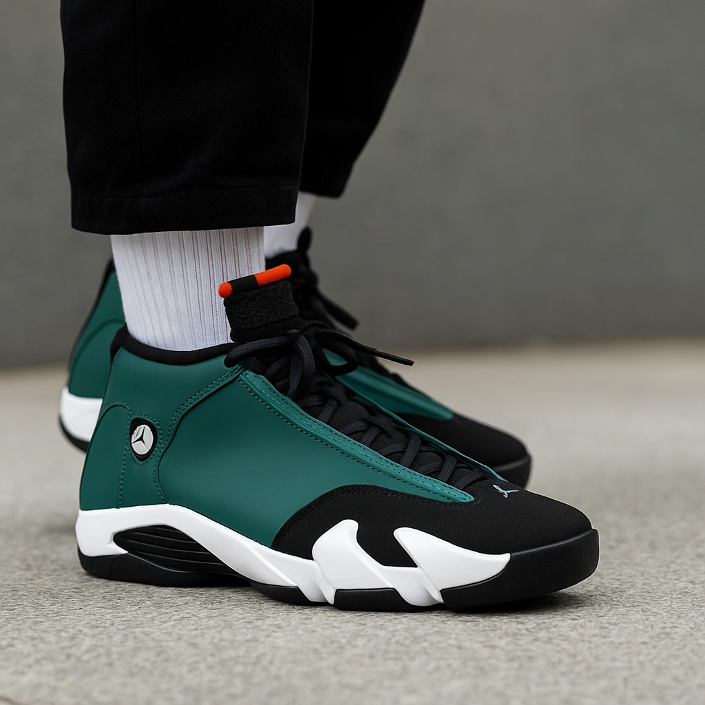 Jordan Retro 14 – Vert Flamme Édition