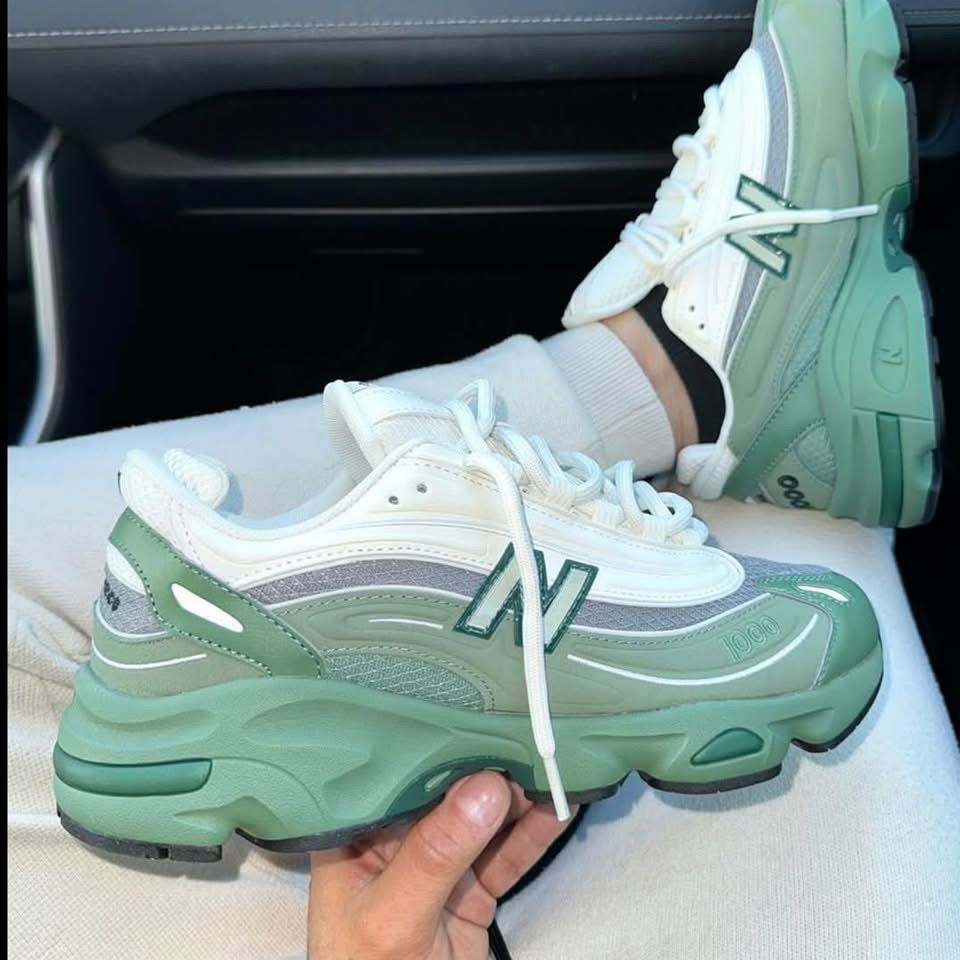 Sneakers New Balance Vert Menthe – Confort & Style